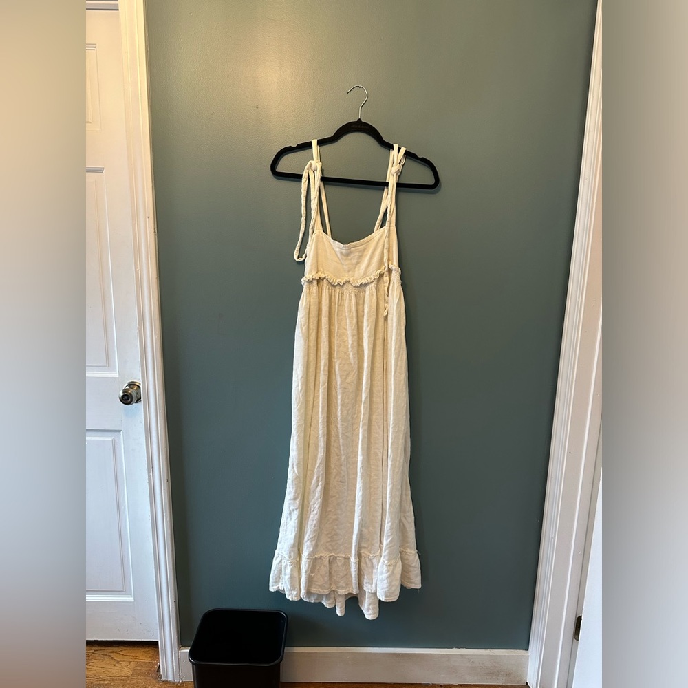 Free People Cream Gretchen Dress - Picture 3 of 7